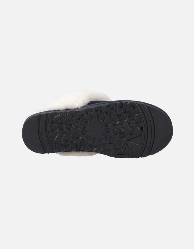 Samantha Suede Women's Navy Slippers
