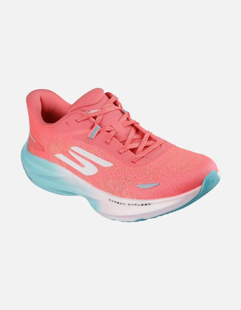 Performance GO RUN Ride 12 Textile Women's Coral Trainers
