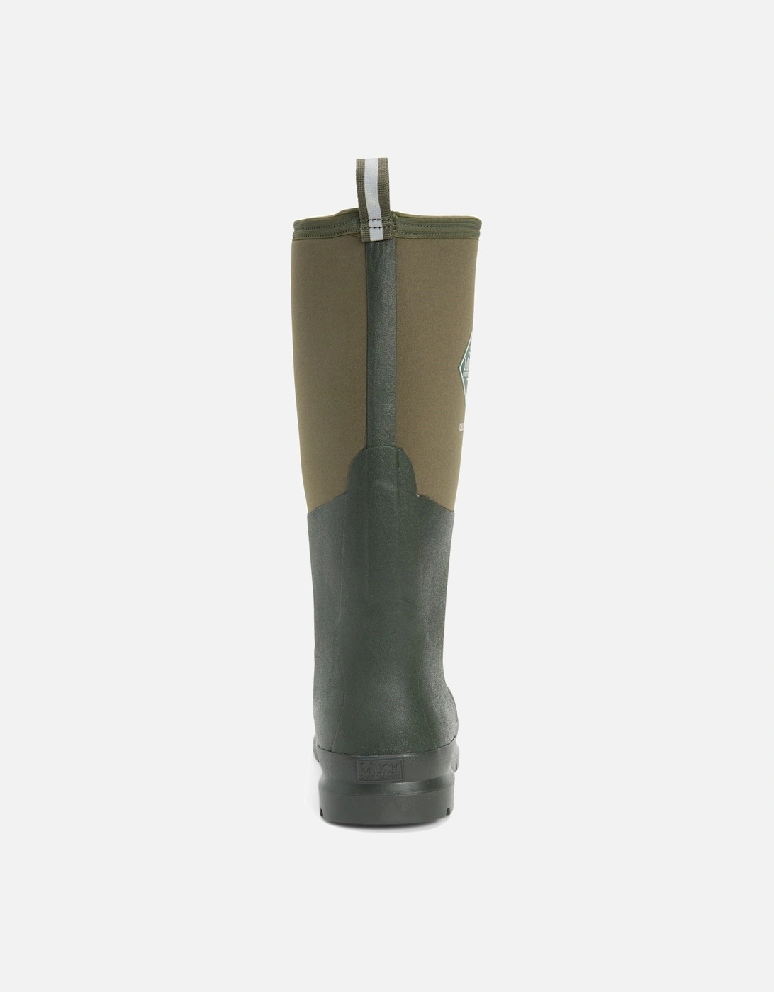 Muck Boots Chore Classic Hi Steel Cap Neoprene Moss Wellington Boots