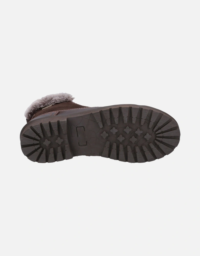 Evenlode Leather Women's Brown Winter Ankle Boots