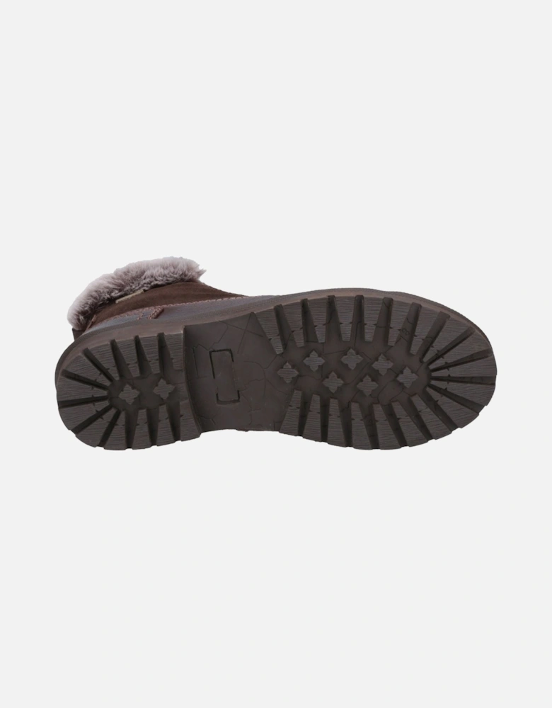 Evenlode Leather Women's Brown Winter Ankle Boots