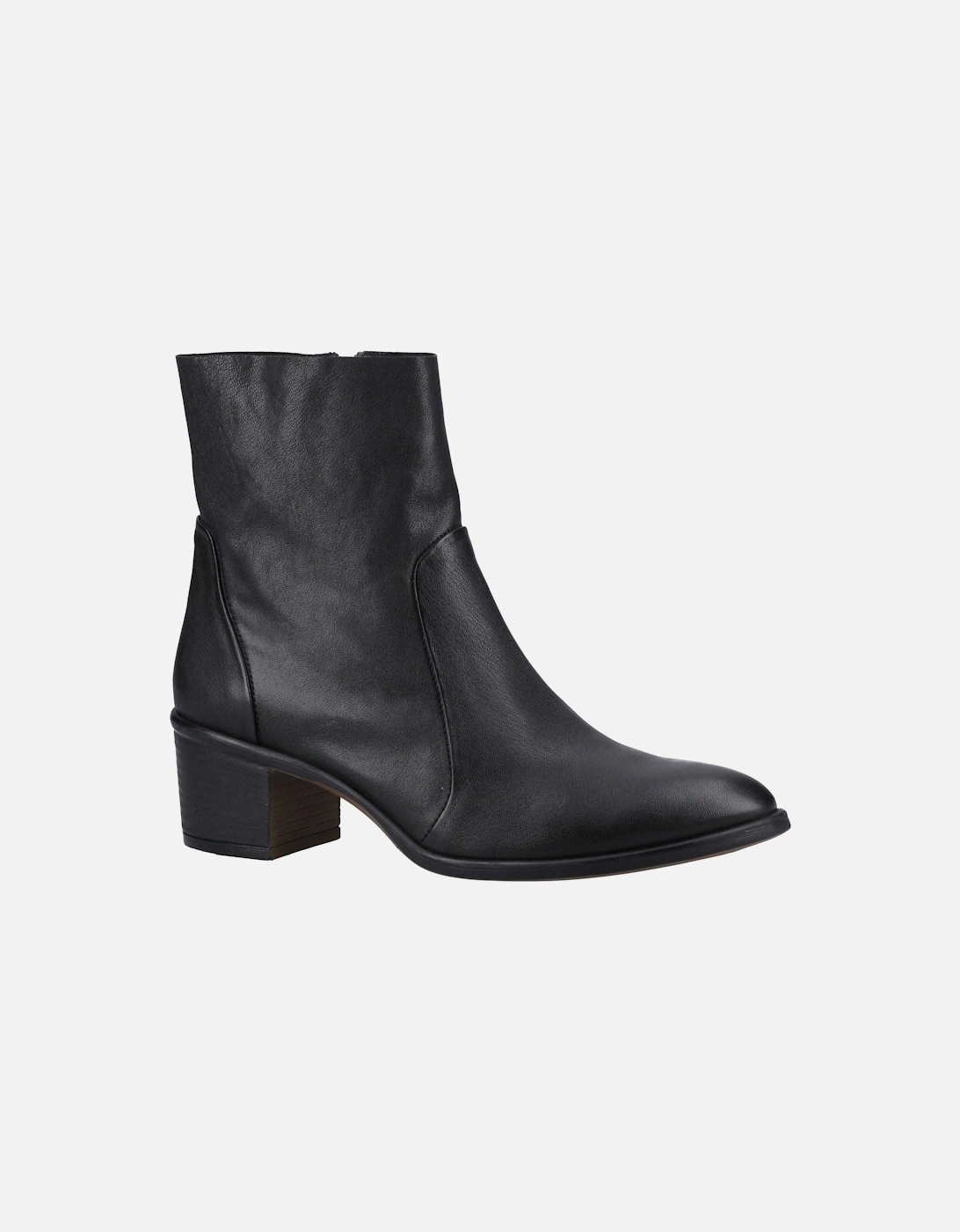 Hush Puppies Women's Hush Puppies Winona Leather Women's Black Boots