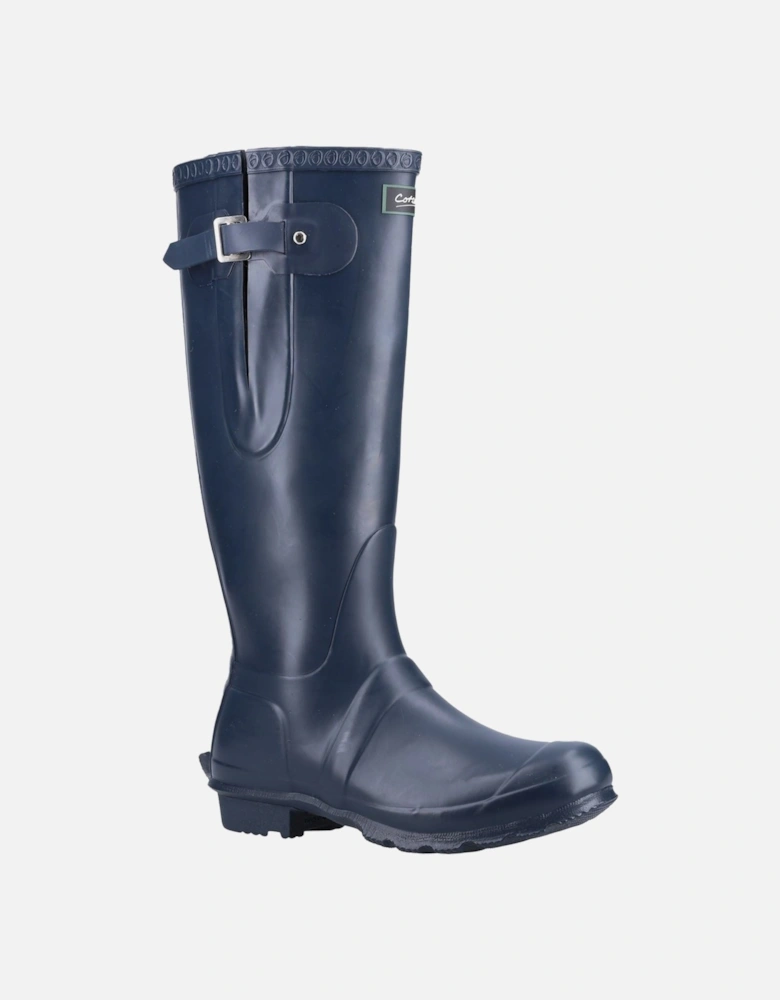 Windsor Welly Rubber Women's Navy Wellington Boots