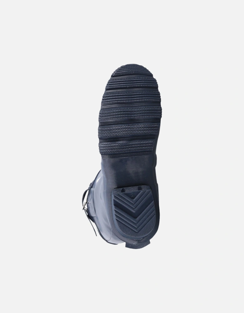 Windsor Welly Rubber Women's Navy Wellington Boots