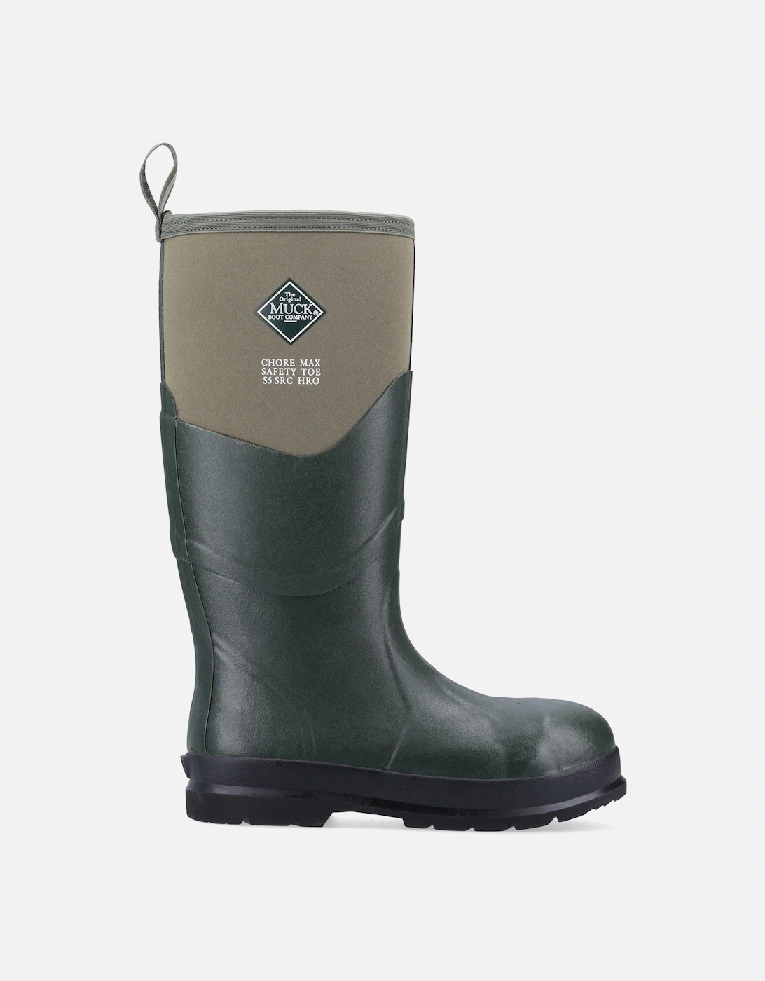 Muck Boots Chore Max S5 Rubber Moss Wellington Boots