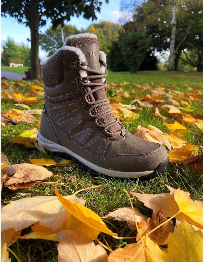 Riva Mid Women's Beige Hiking Boots