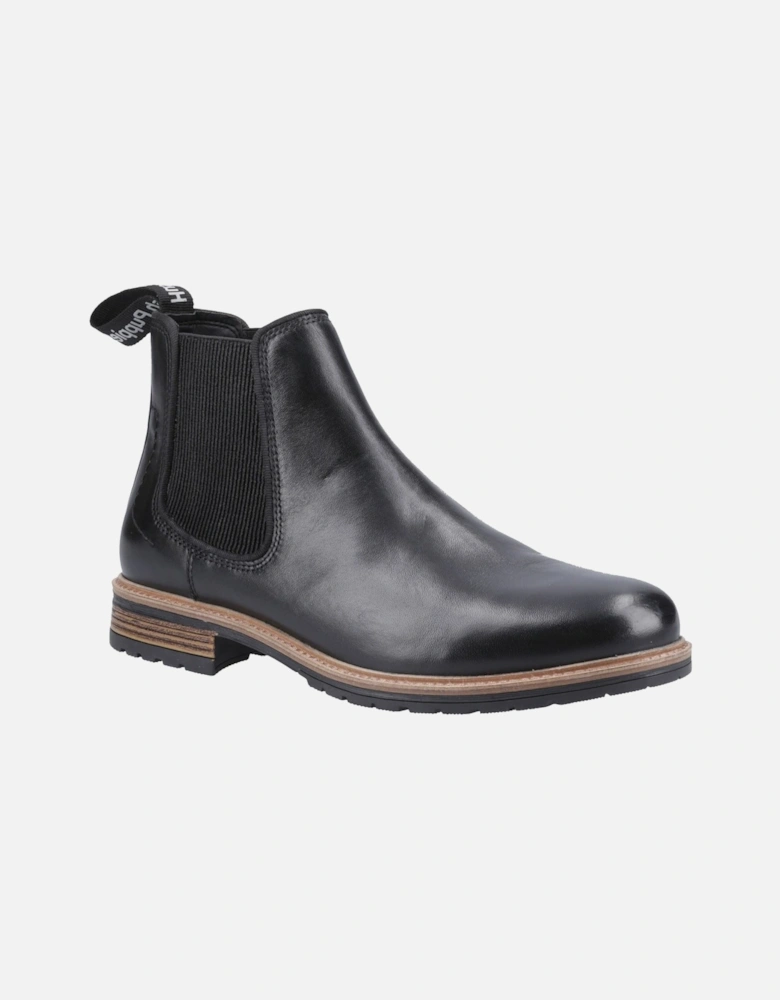 Russell Leather Men's Black Boots
