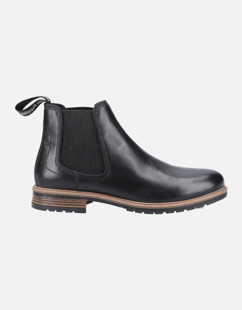 Russell Leather Men's Black Boots
