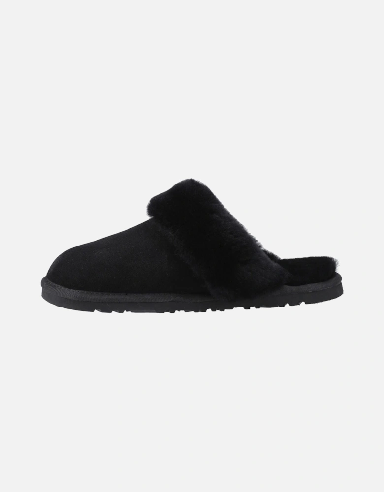 Samantha Suede Women's Black Slippers