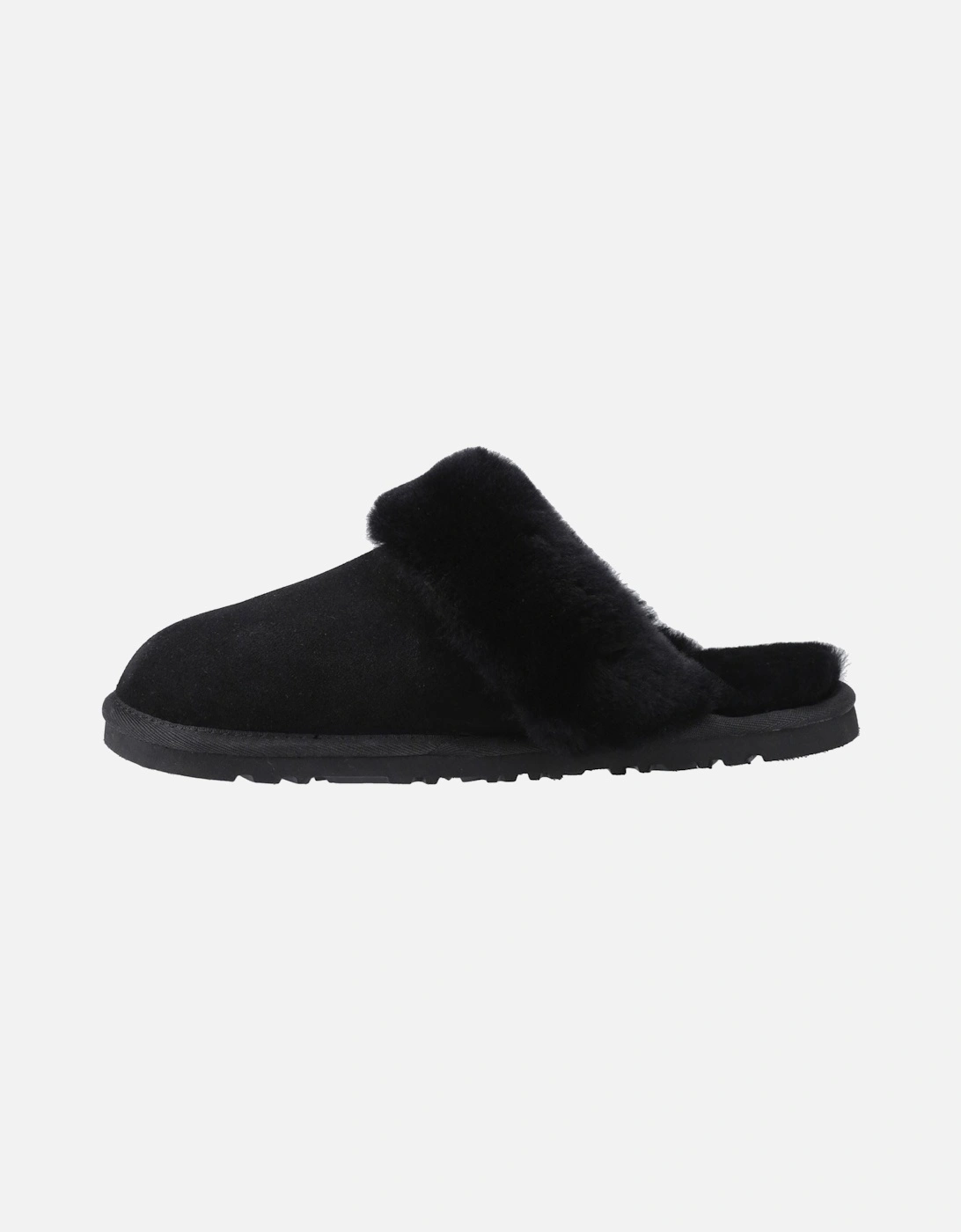 Samantha Suede Women's Black Slippers