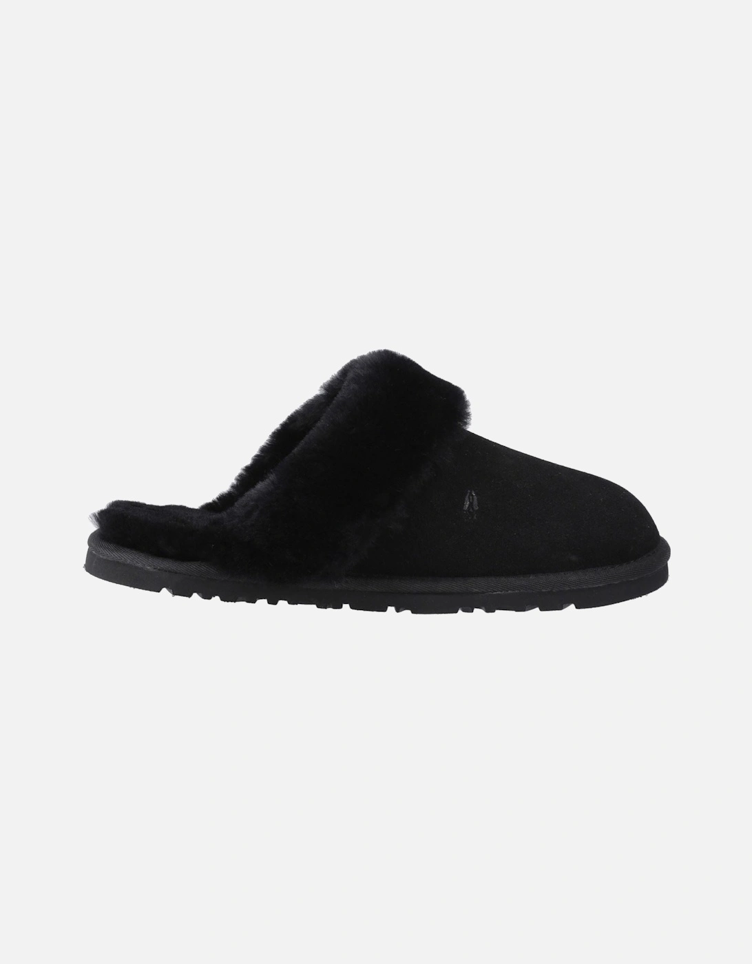 Samantha Suede Women's Black Slippers