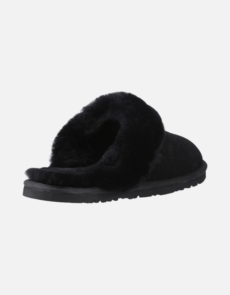 Samantha Suede Women's Black Slippers