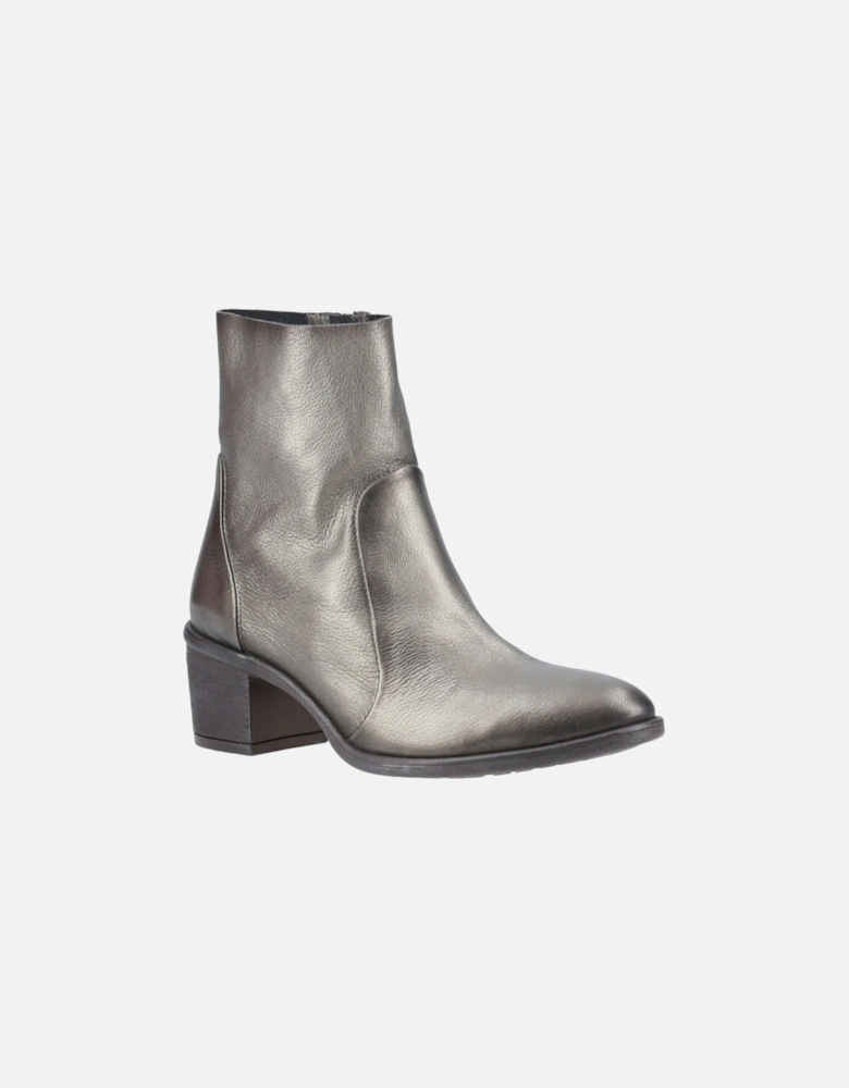 Winona Leather Women's Pewter Boots