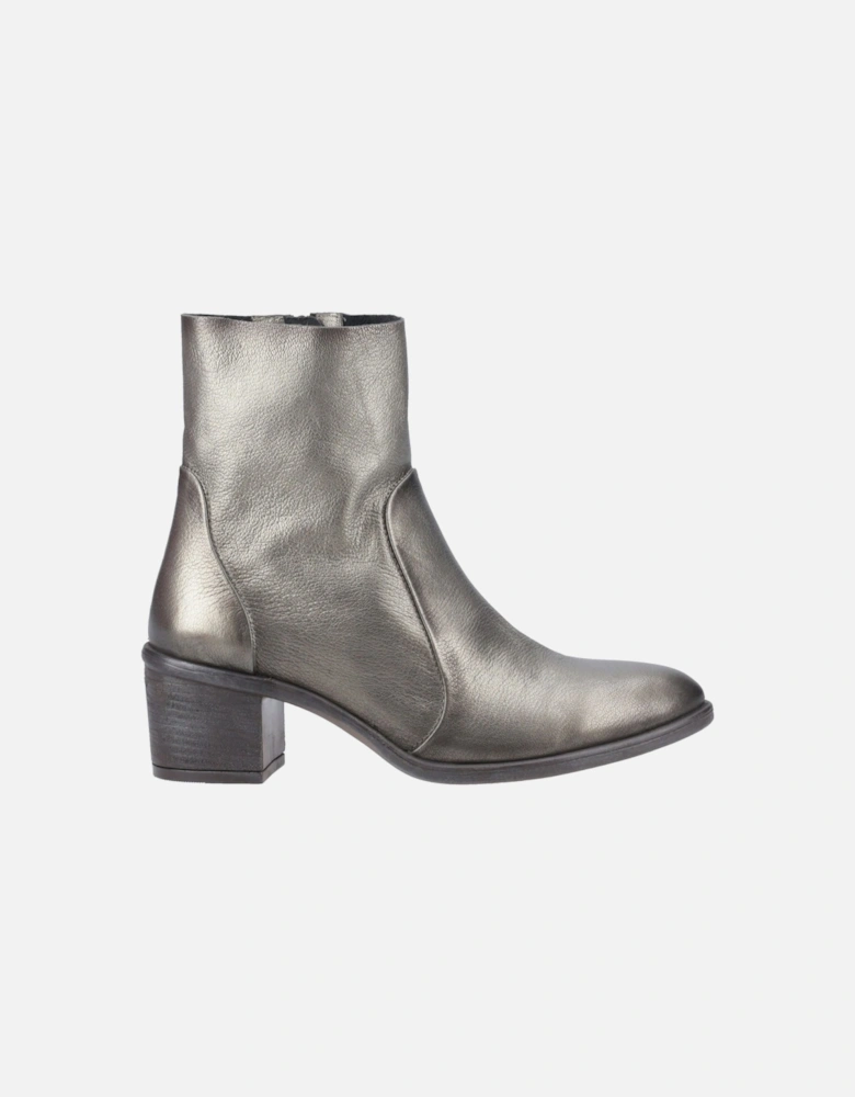 Winona Leather Women's Pewter Boots