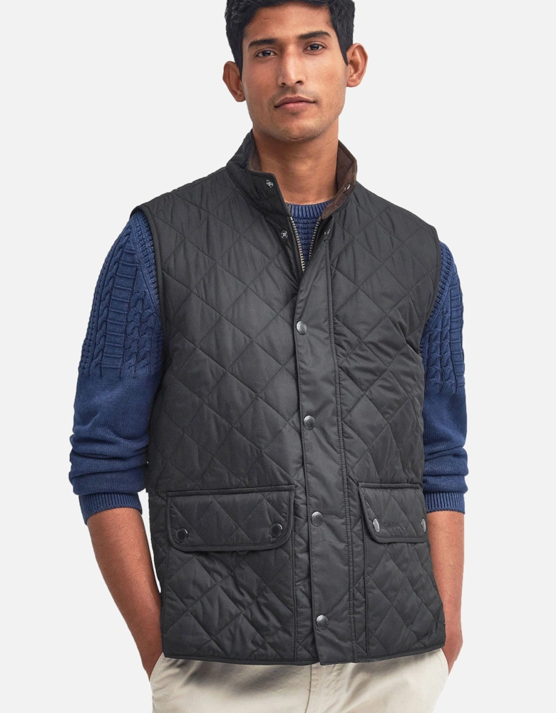 Lowerdale Quilted Gilet Black