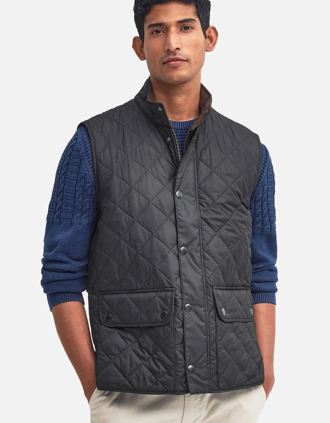 Lowerdale Quilted Gilet Black