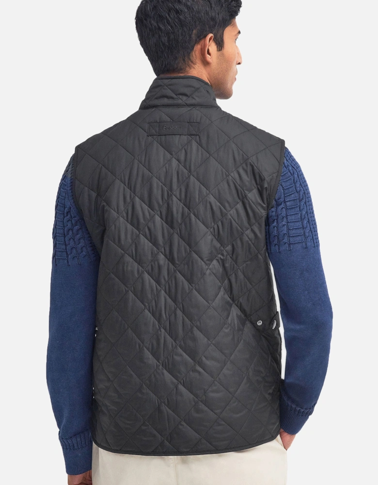 Lowerdale Quilted Gilet Black