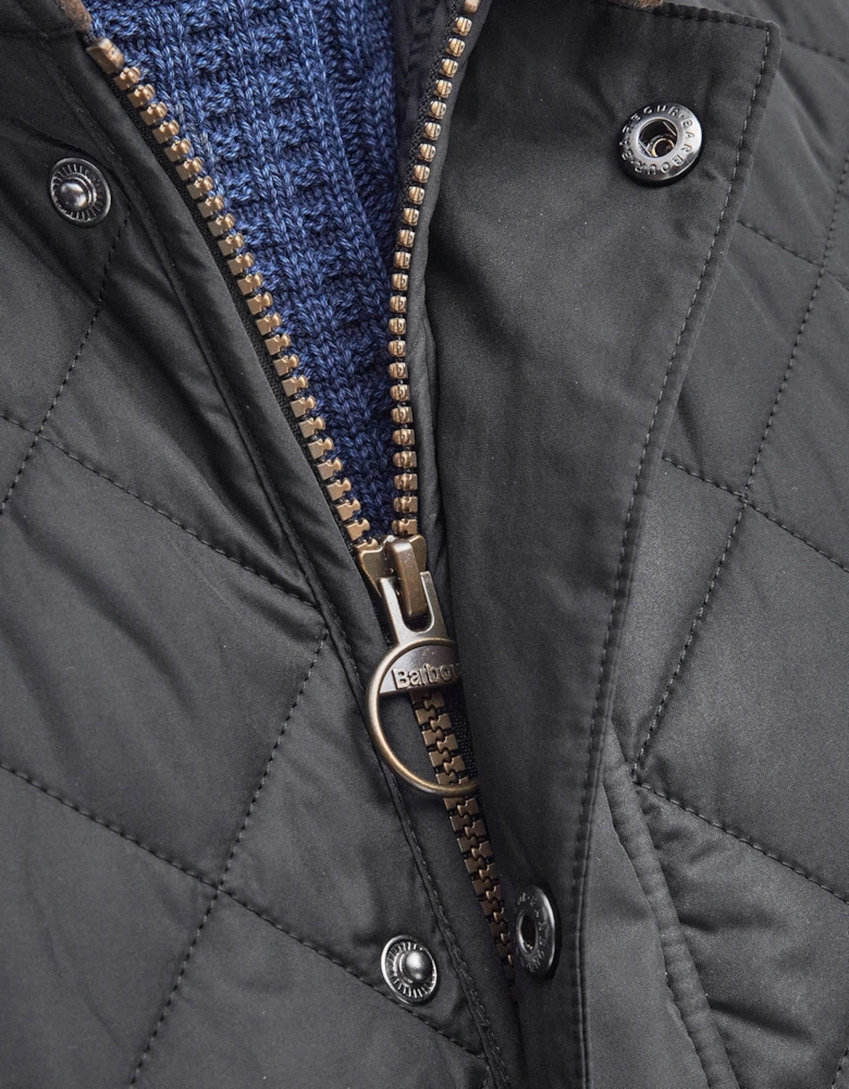 Lowerdale Quilted Gilet Black
