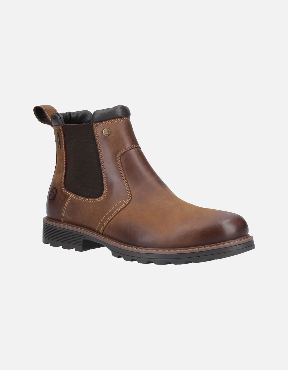 Cotswold Men's Brown Leafield Leather Tan Boots - : 11 Size 11
