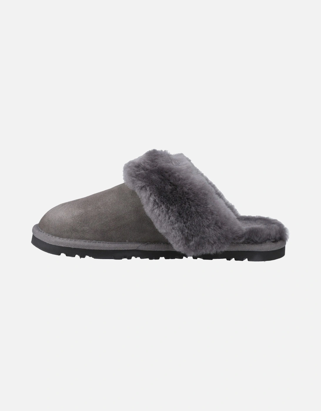 Hush Puppies Women's Grey Samantha Suede Slippers Uk Size 8 - Image 2