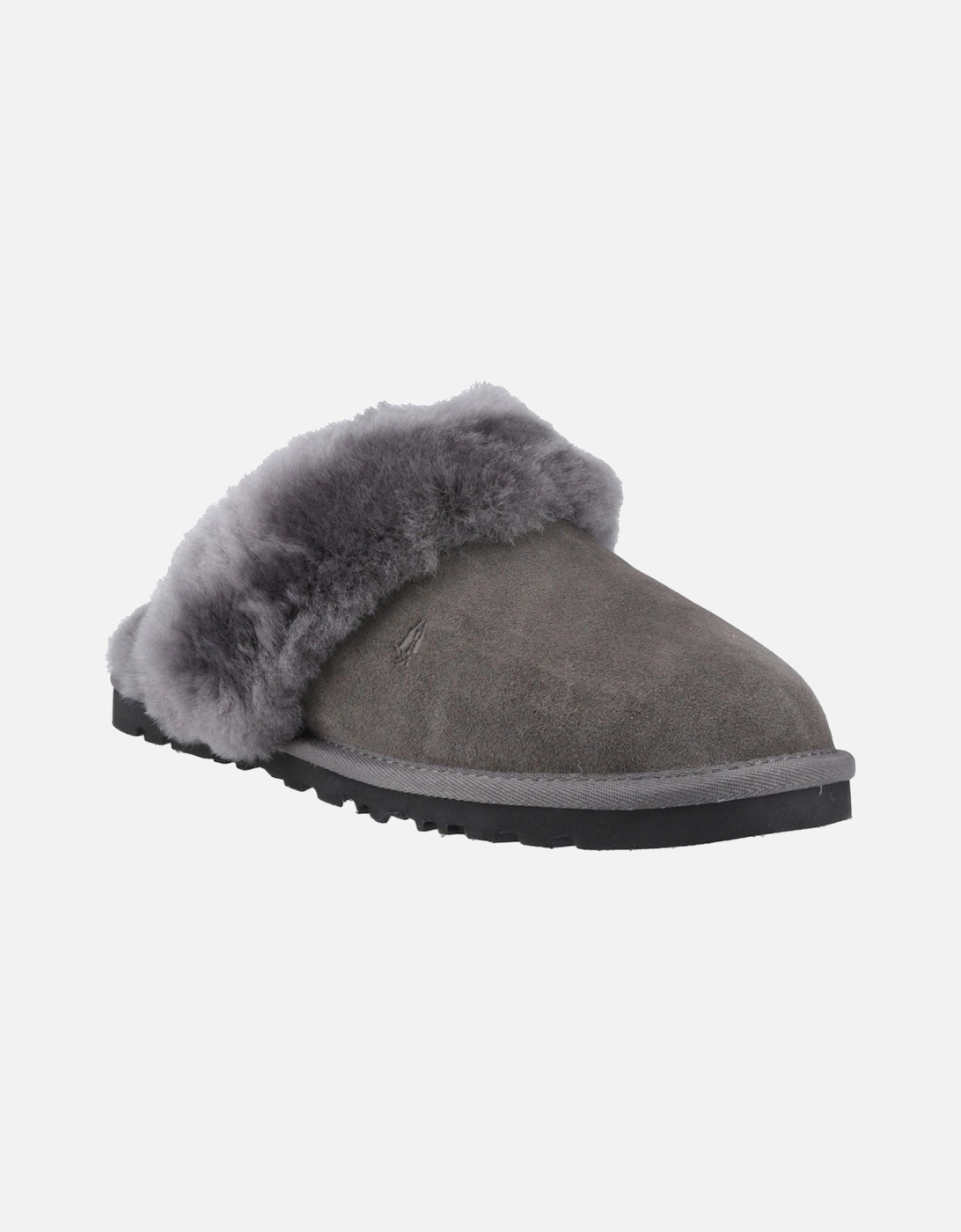 Samantha Suede Women's Grey Slippers, 6 of 5