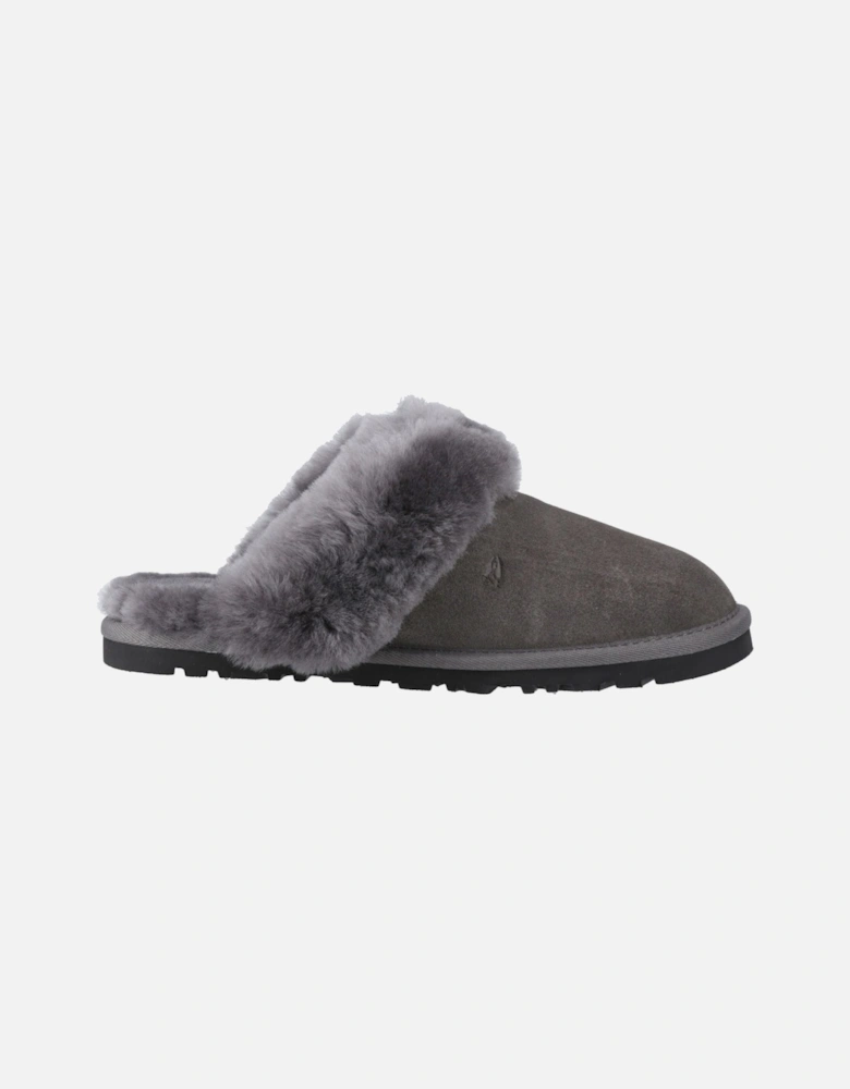 Samantha Suede Women's Grey Slippers