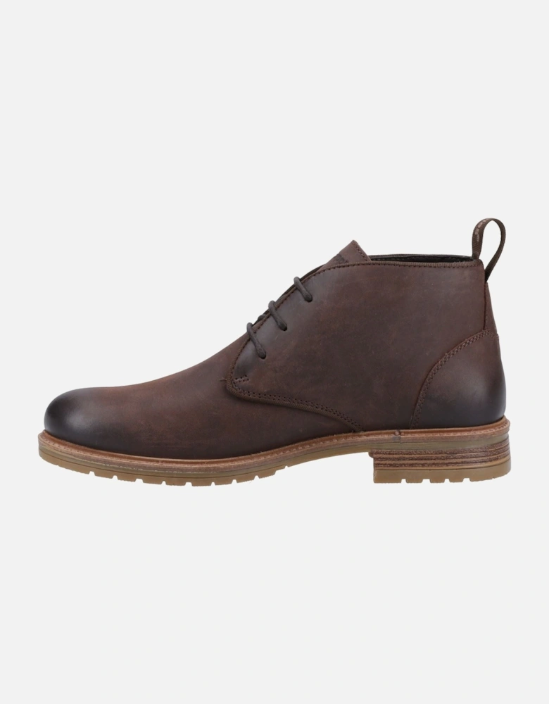 Ricky Leather Men's Brown Ankle Boots