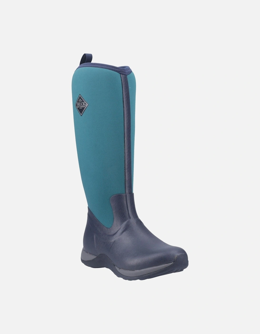 Muck Boots Arctic Adventure Neoprene Women's Navy/Spruce Winter Knee High Boots, 10 of 9