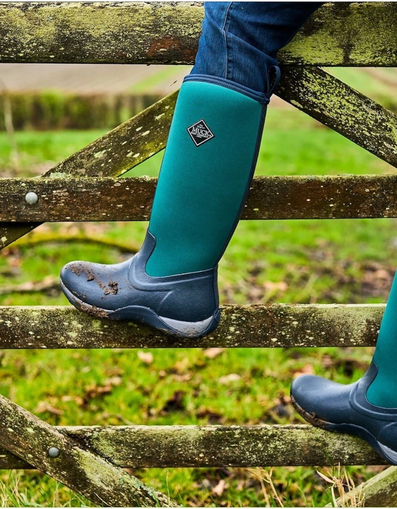 Muck Boots Arctic Adventure Neoprene Women's Navy/Spruce Winter Knee High Boots
