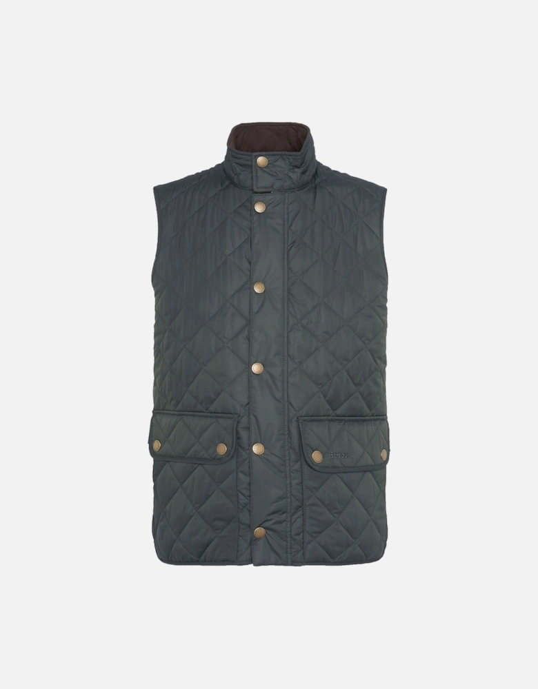 Lowerdale Quilted Gilet Sage