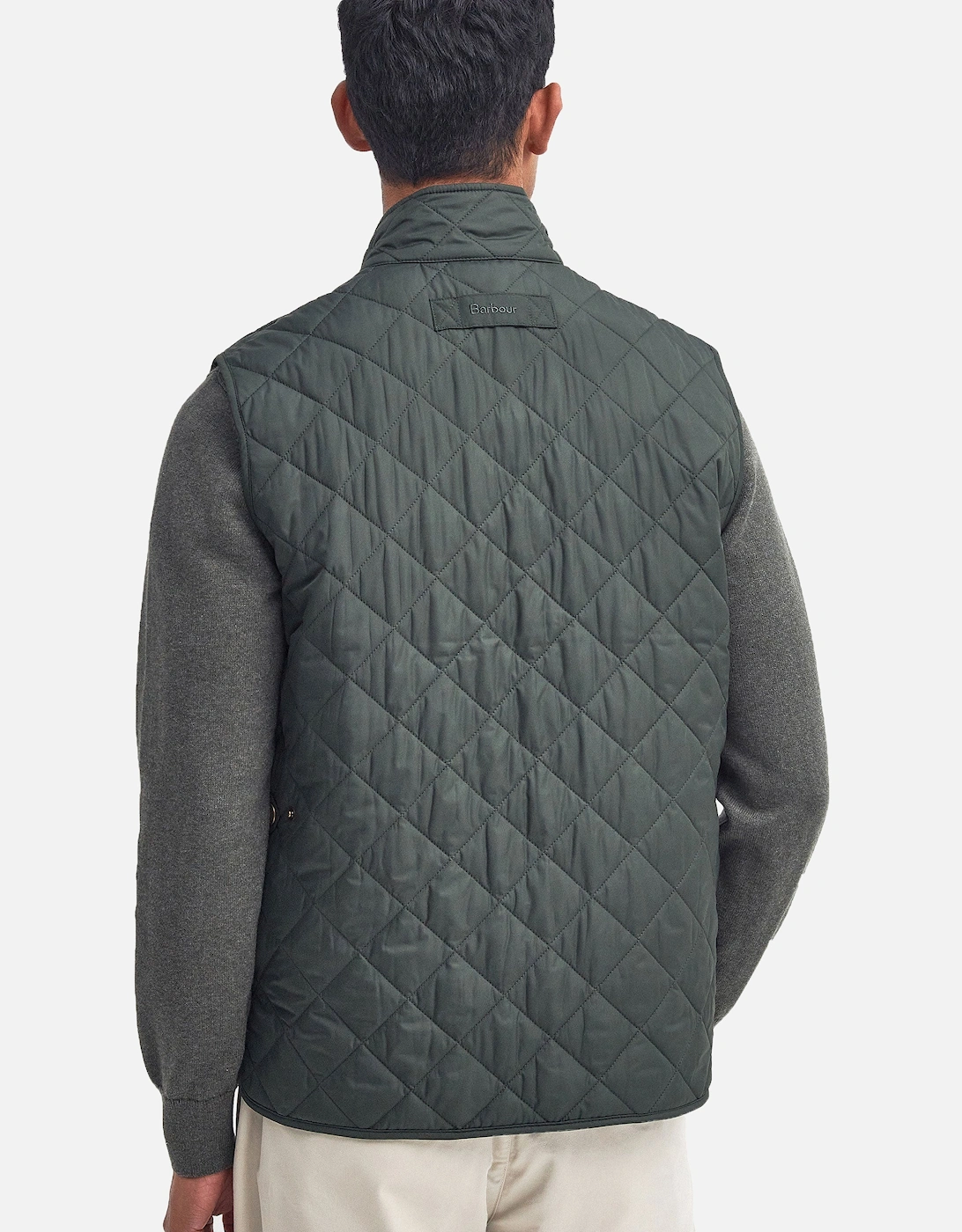 Lowerdale Quilted Gilet Sage