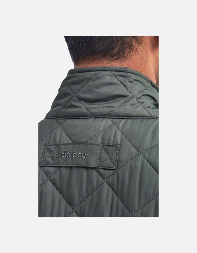 Lowerdale Quilted Gilet Sage