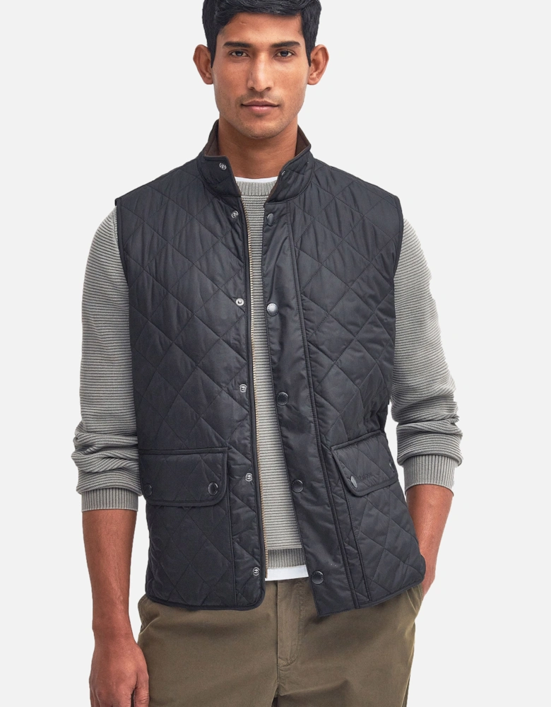 Lowerdale Quilted Gilet Navy