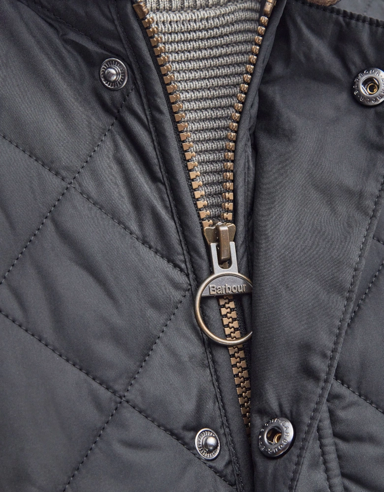 Lowerdale Quilted Gilet Navy