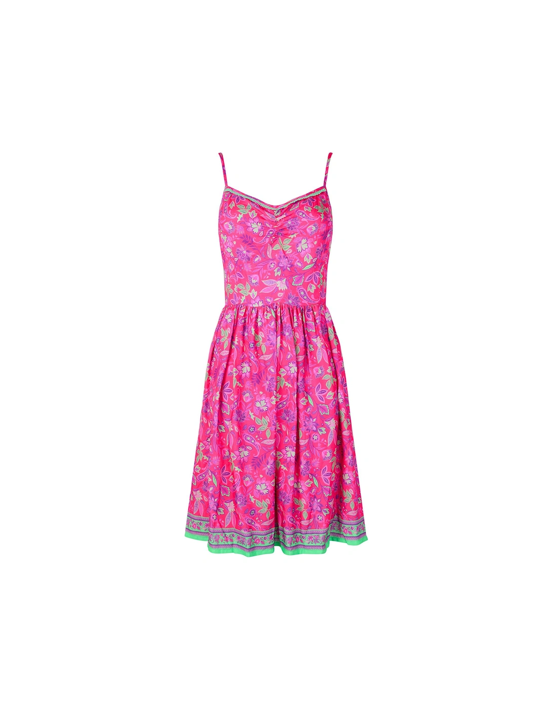 Pippa Printed Jersey Sundress - Pink