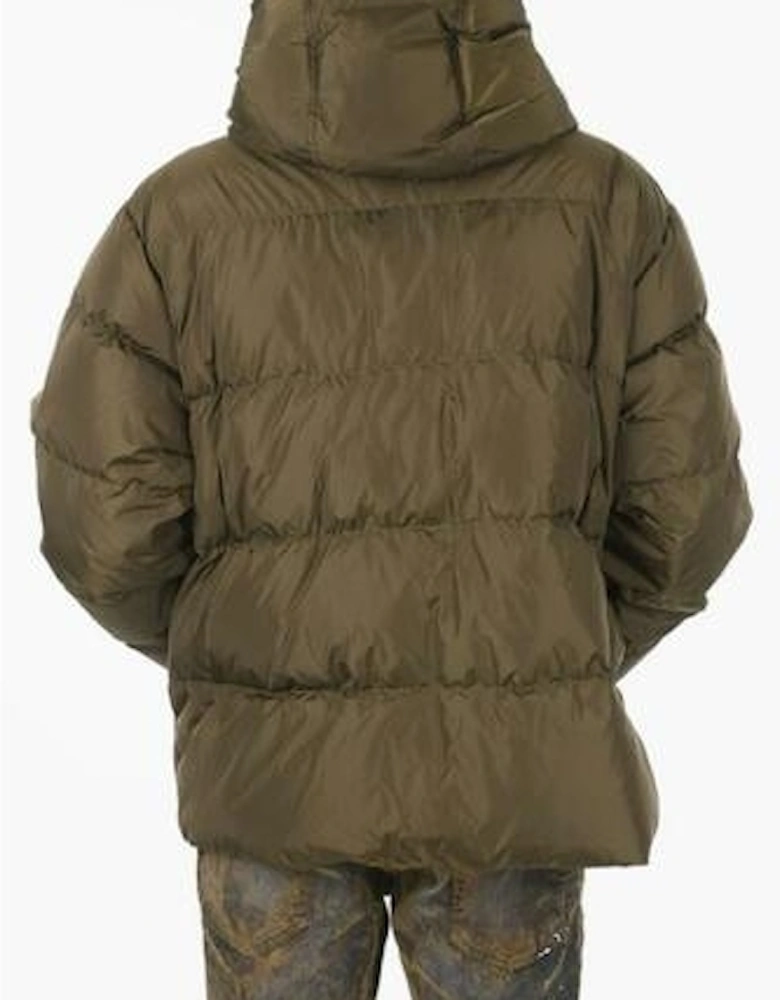 Military Green Down Jacket