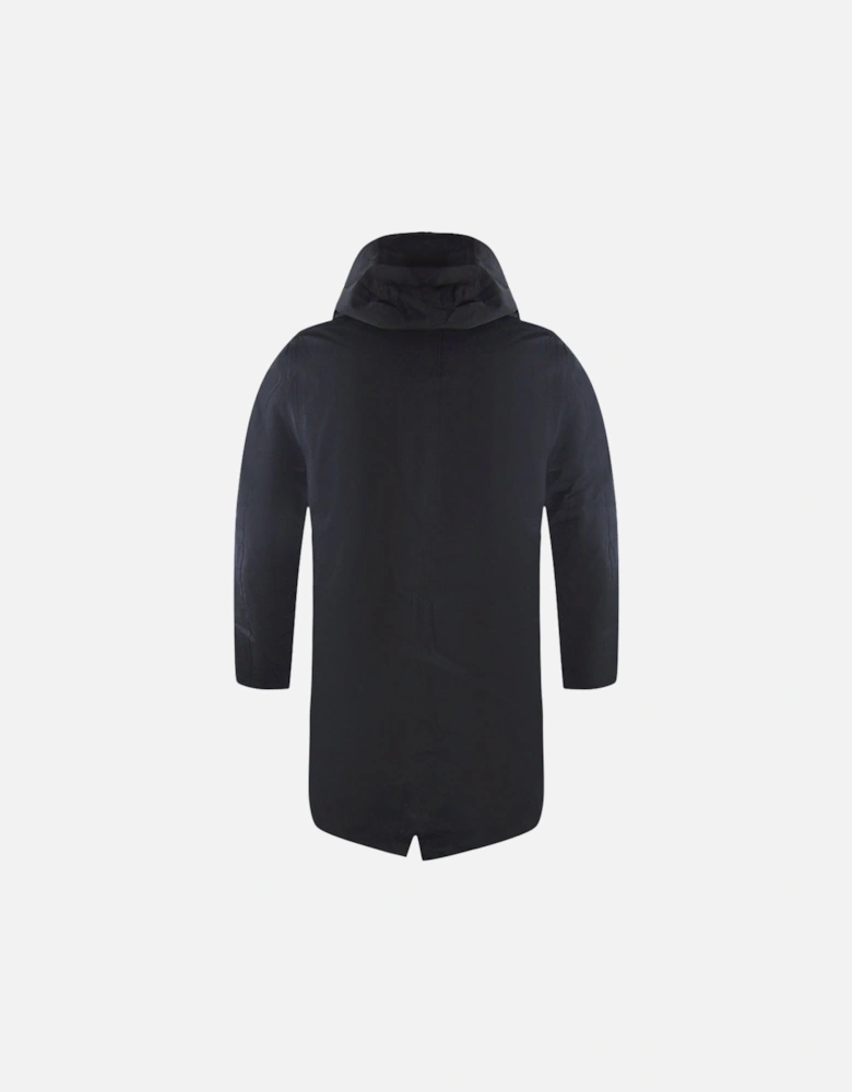 Active 3-Way Parka Black Down Parka Jacket
