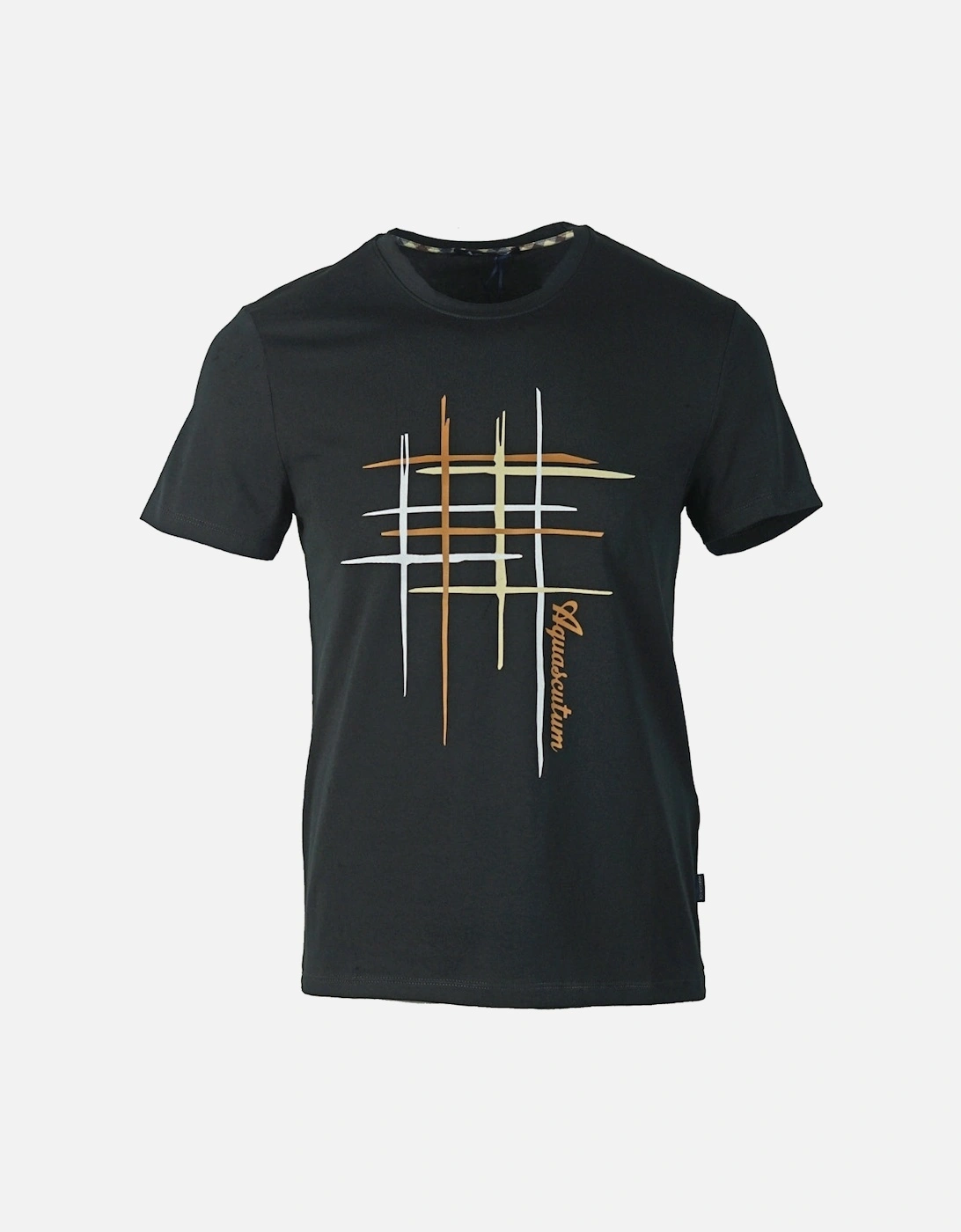 Crew Neck Black T-Shirt, 2 of 1