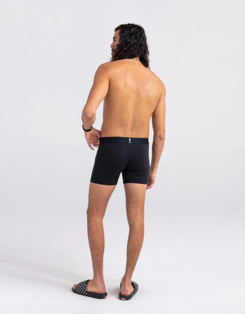 Droptemp Cooling Cotton Boxer Brief, Black