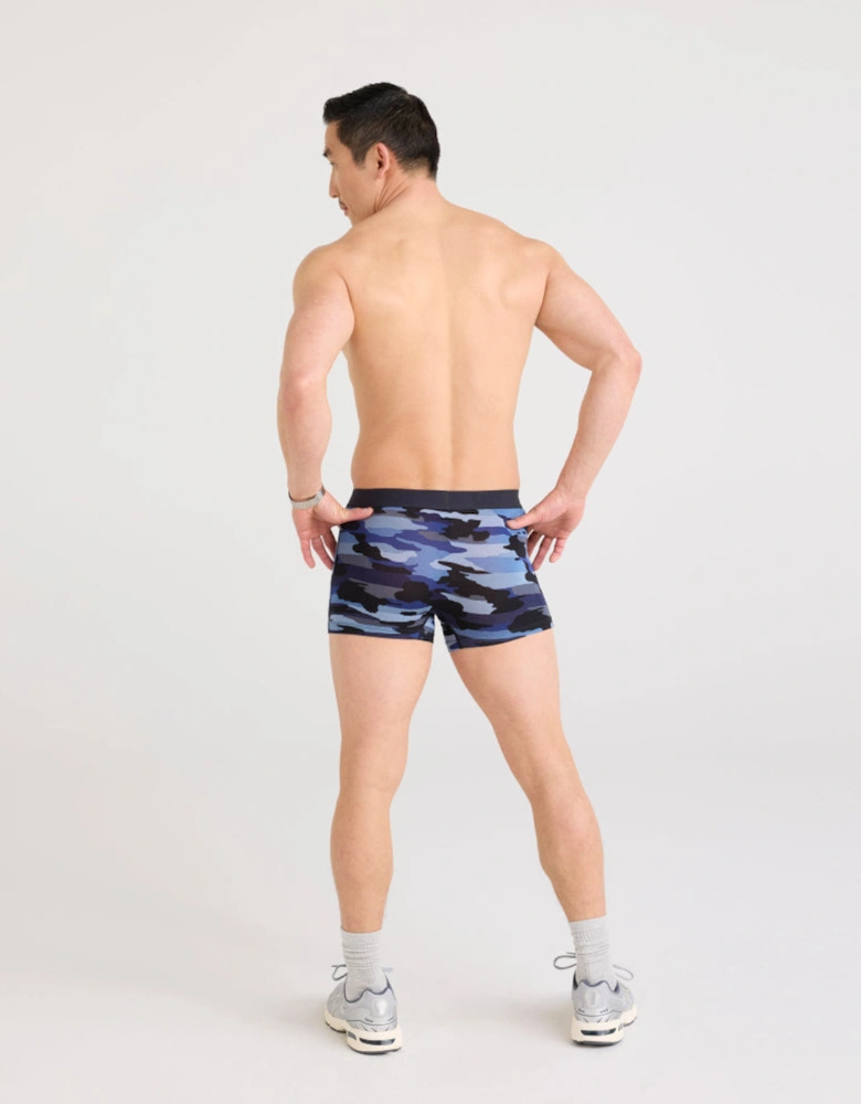 Vibe Xtra Super Soft Cloudbank Camo Boxer Trunks, Navy