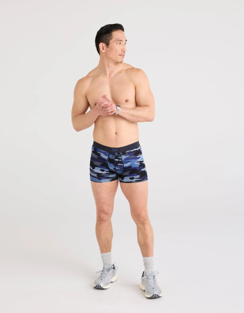 Vibe Xtra Super Soft Cloudbank Camo Boxer Trunks, Navy
