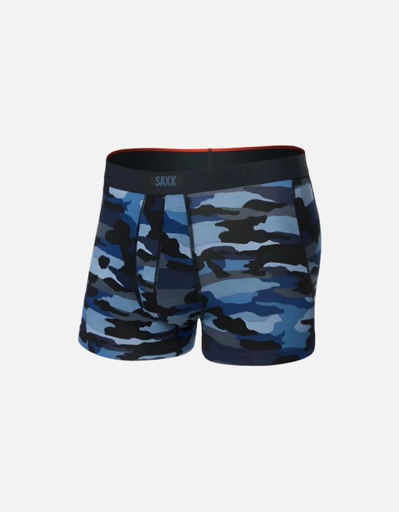 Vibe Xtra Super Soft Cloudbank Camo Boxer Trunks, Navy