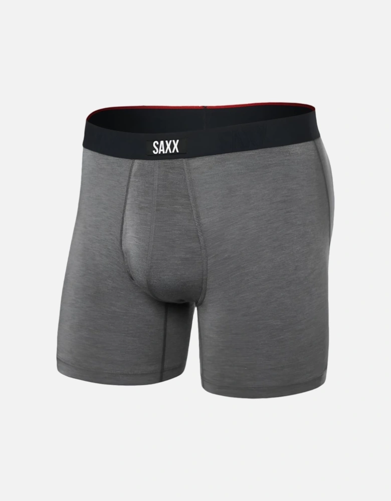 Vibe Xtra Super Soft Boxer Brief, Dark Grey Heather