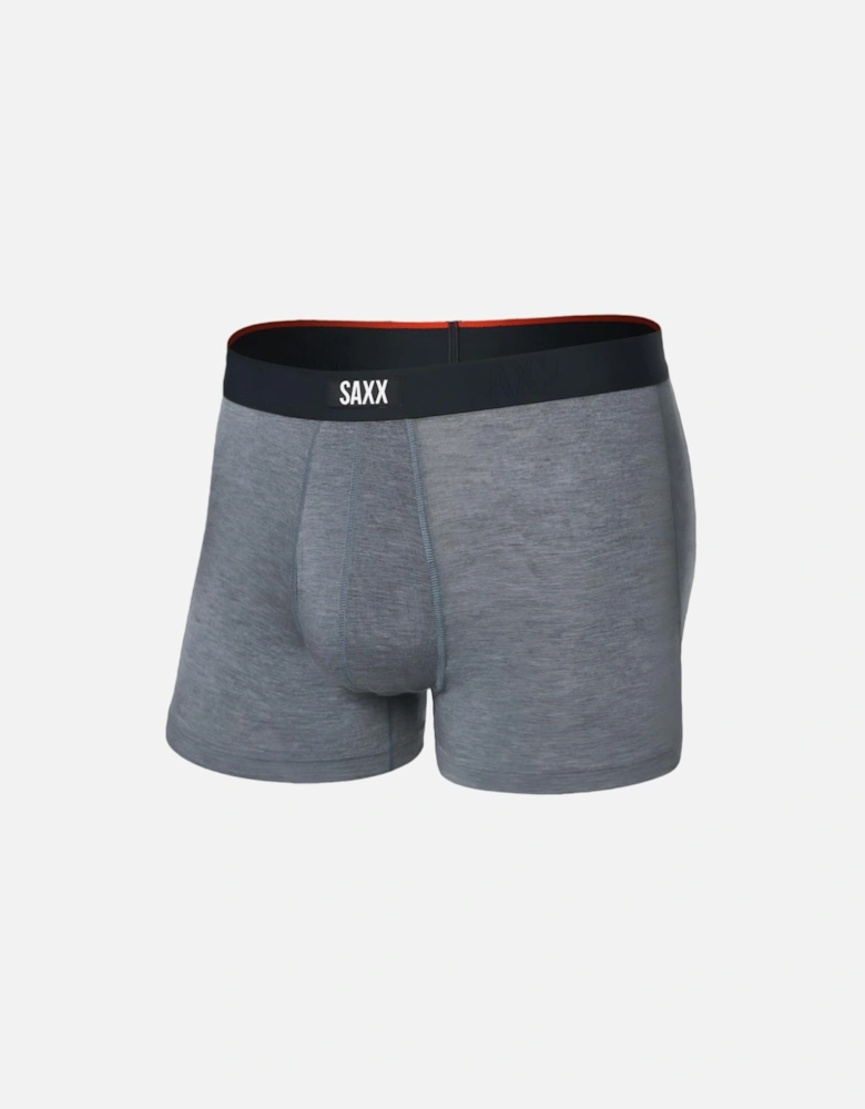 Vibe Xtra Super Soft Boxer Trunks, Dark Grey Heather