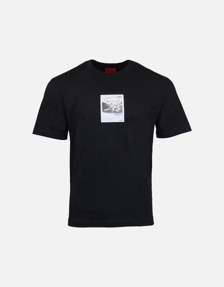 Darthy Cotton T-Shirt, Black