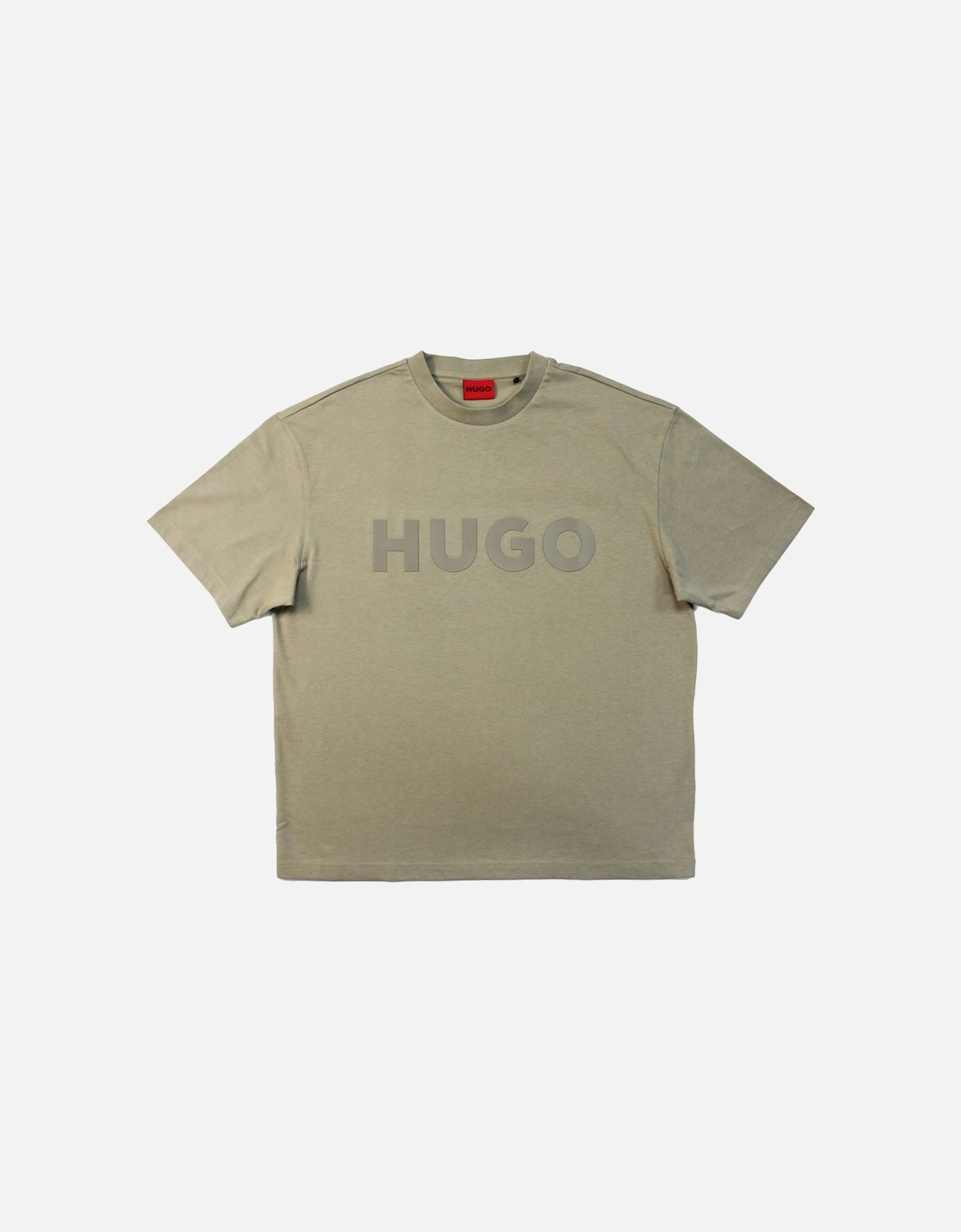 Dinkee Oversized Cotton T-Shirt, Medium Brown, 2 of 1