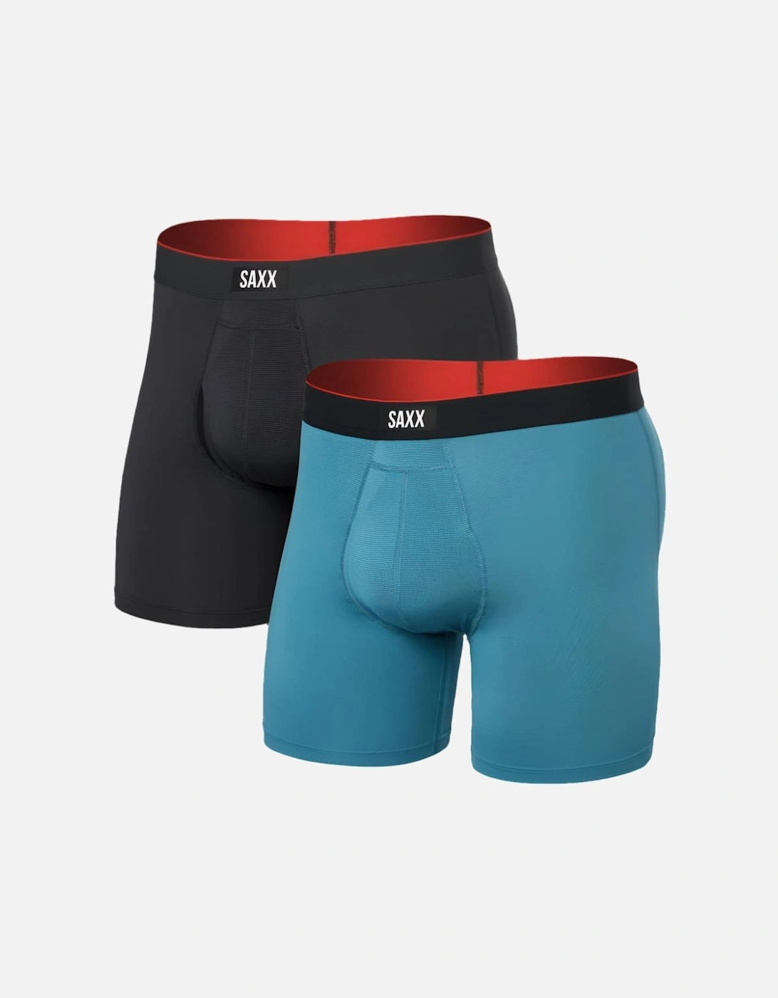 2-Pack Multi-Sport Mesh Boxer Briefs, Hydro Blue/Faded Black, 2 of 1