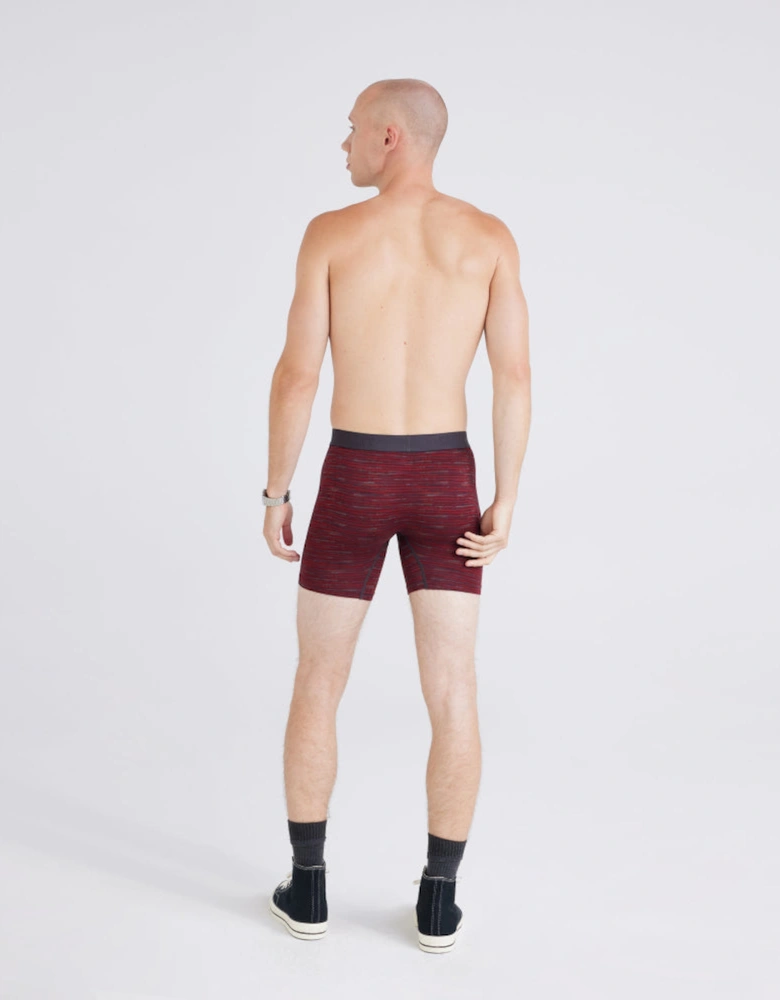 2-Pack Vibe Xtra Super Soft Boxer Briefs, Black/Burgundy