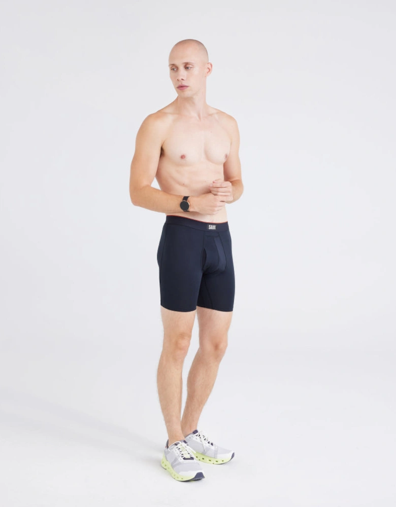 Multi-Sport Mesh Boxer Briefs, Black