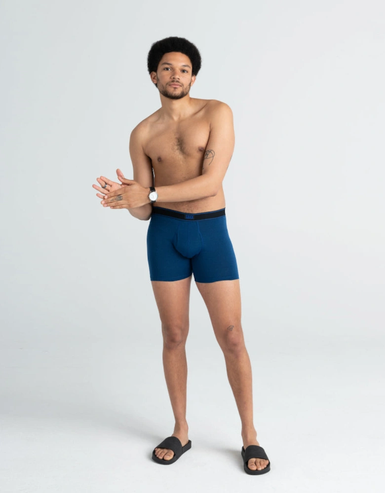 2-Pack Daytripper Boxer Briefs, Black/City Blue Heather